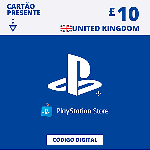 Gift Card Playstation Store 10 GBP UK - Código Digital