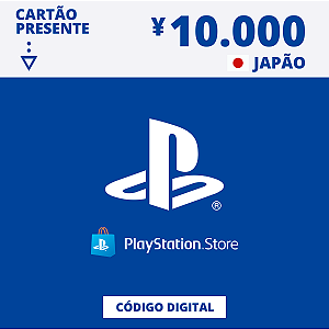 Gift Card Playstation Store 10.000 Yen Japão - Código Digital