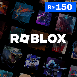 Gift Card Roblox Digital R$150 - Código de Resgate Online
