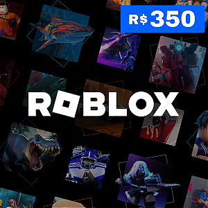 Gift Card Roblox Digital R$350 - Código de Resgate Online