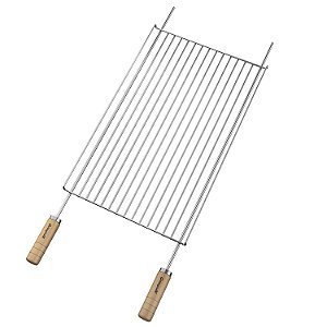 Grelha Tradicional Aramada Grande para Churrasco GIRAGRILL GT 3050 Cromada