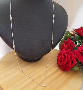 Colar Tiffany - Prata 925