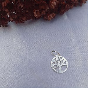 Pingente Medalha Arvore da Vida - Prata 925