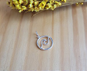 Pingente Onda - Prata 925