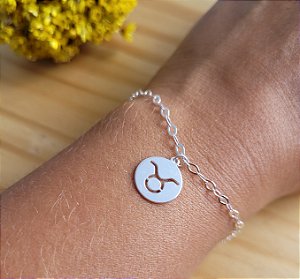 Pulseira Signo Touro - Prata 925