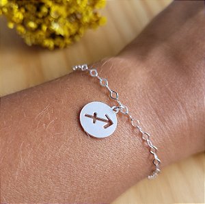 Pulseira Signo Sagitário - Prata 925