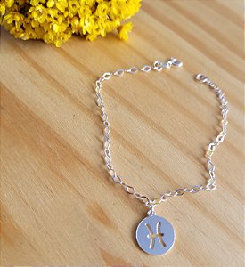 Pulseira Signo Peixes - Prata 925