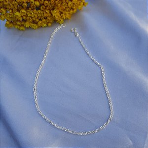 Tornozeleira Corda - Prata 925