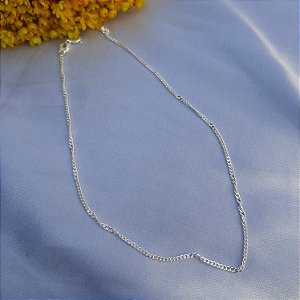 Tornozeleira Singapura - Prata 925