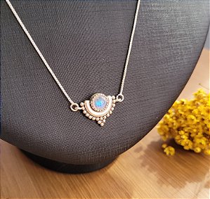 Gargantilha Boho Multicolor - Prata 925