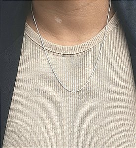 Colar Veneziana  V19 - Prata 925