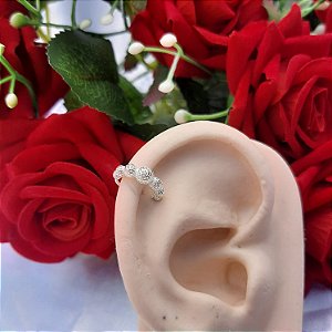 Piercing Helix Bola - Prata 925