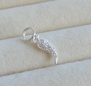 Berloque Pimenta Zirconia - Prata 925