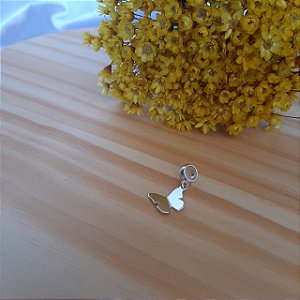 Berloque Origame Borboleta - Prata 925