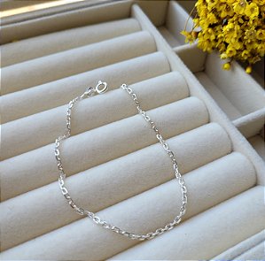 Pulseira Cadeado - Prata 925