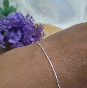Pulseira Veneziana V12 - Prata 925