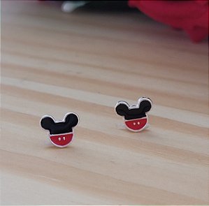 Brinco Mickey - Prata 925
