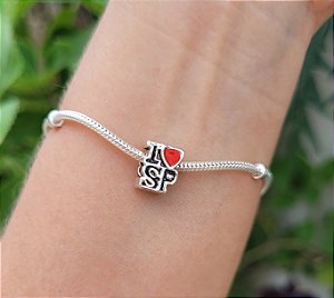 Berloque I Love SP - Prata 925