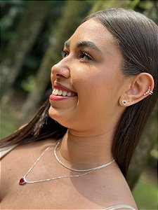 Conjunto Ariel - Prata 925