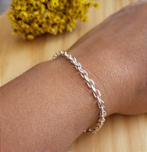 Pulseira Cartier f100 (21 cm) - Prata 925