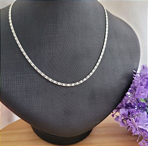 Colar Caracol 40 cm - Prata 925