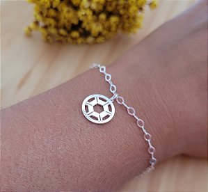 Pulseira Pingente Agronomia - Prata 925