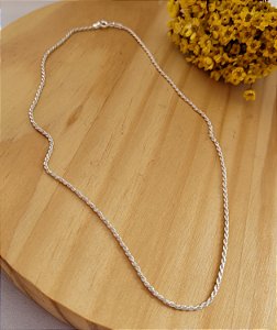 Chocker Cordão Baiano F30- Prata 925