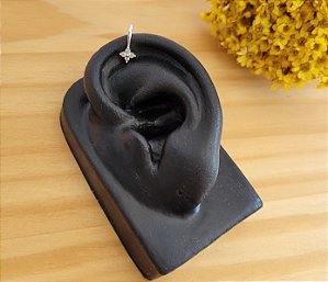 Piercing Fake Flor - Prata 925