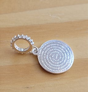 Berloque Pai Nosso - Prata 925