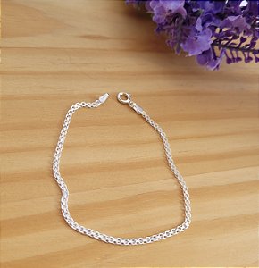 Pulseira Bismark 2 Fios - Prata 925