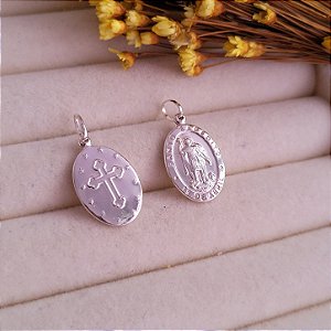 Pingente Medalha Santo Expedito - Prata 925