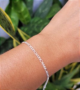Pulseira 3x1 Infantil - Prata 925