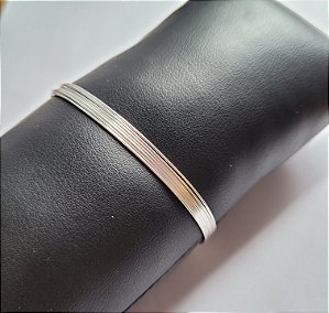 Bracelete 7 Fios - Prata 925