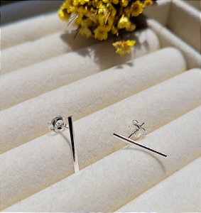 Brinco Palito 1,8 cm - Prata 925