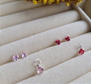 Conjunto Garra Colors- Prata 925