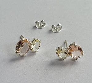 Brinco Ketty Yellow - Prata 925