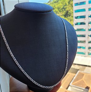 Corrente 3x1 Alongado - Prata 925