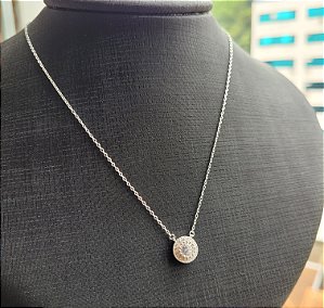 Colar Cravação Halo - Prata