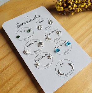 Semaninha Mar - Prata 925