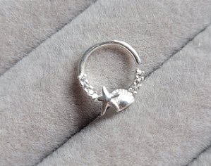 Piercing Helix/Daith Praia - Prata 925