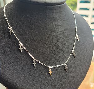 Chocker Cruz - Prata 925