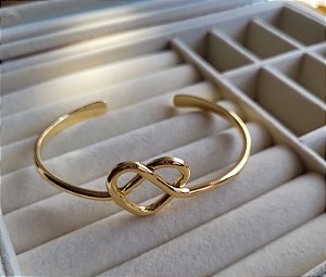 Bracelete Coração Infinito - Semijoias