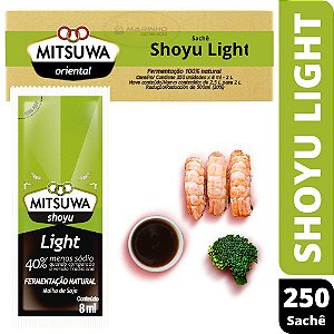 MOLHO SHOYU LIGHT MITSUWA SACHE CX C/ 250X8ML