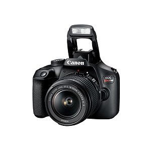 Câmera Canon T100 com Lente 18-55mm