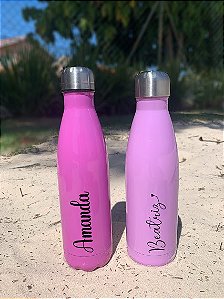 Garrafa Térmica 500ml Colors - (personalize sua garrafa)