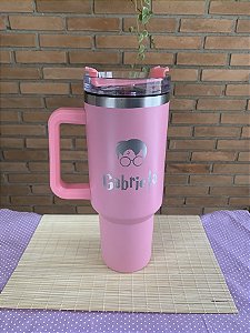 Copão Térmico Com Tampa E Canudo- Personalizado a Laser