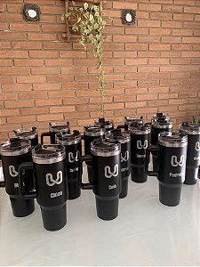 Copão Térmico Com Tampa E Canudo- Personalizado a Laser