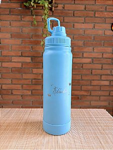 Garrafa Térmica Base de Silicone 800ml - Personalizada No Laser