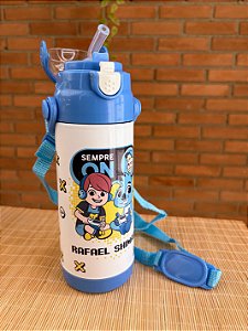 Garrafa Térmica Kids 350ml Mod Astronauta - Personalizada