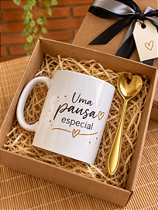Kit — Café com Carinho | Personalizado